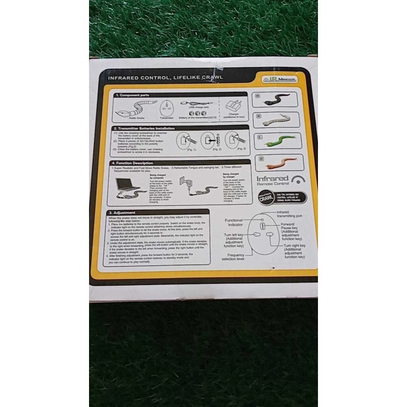 INNOVATION NEW INNOVATION 16" IR REMOTE CONTROL SNAKE TOY USB