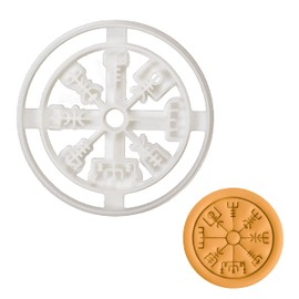Runenkompass Vegvisir Cookie Cutter, 1 Piece. Bakerlogy