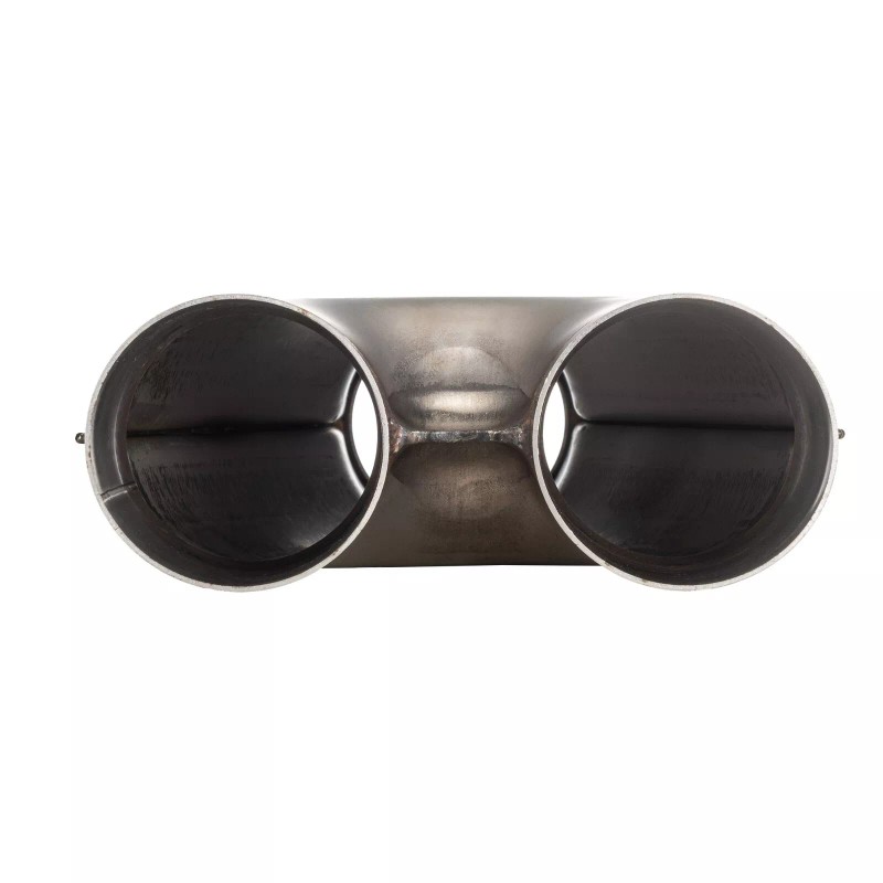 Dual Exhaust Y Pipe 2.00" Dia Single Inlet to 2.00"