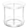 Relota Spice Rack Rotating 2 Tiers, Turntable Kitchen Organiser Small