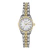 Armitron Women's 75/2475MOP Genuine Crystal Accented Two-Tone Bracelet Watch