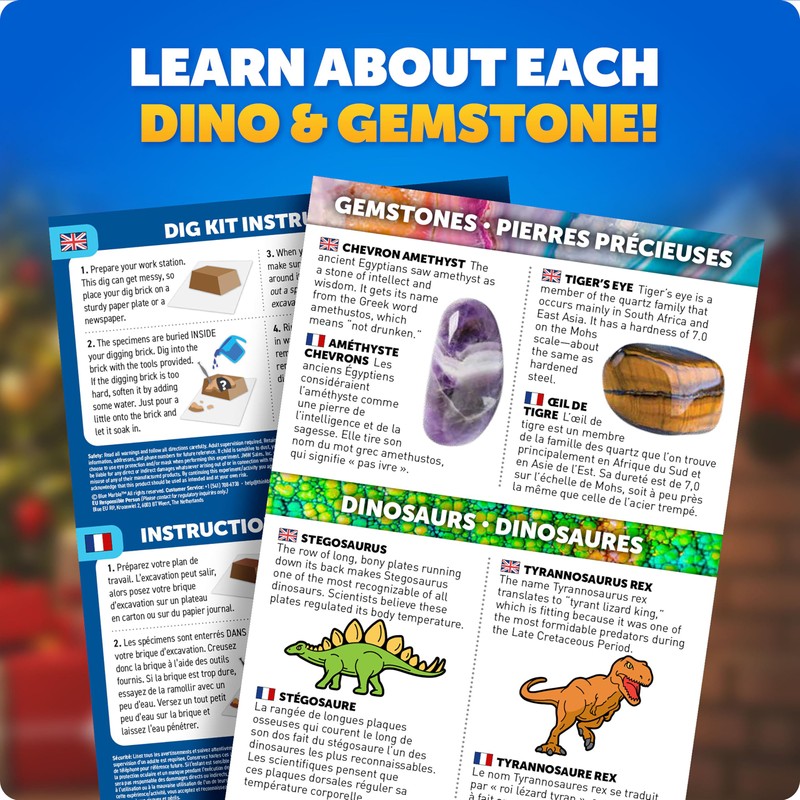 Blue Marble Science Surprise Christmas Ornament Dig Kits – 4