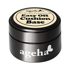 ageha Easy Off Cushion Base 0.2 oz (7.5 g), UV/LED Compatible Gel Nails