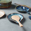STE-CER Ceramic Spoon Rest for Stove Top,Large Spoon Holder, Cooking