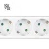 Hama 3-Way Power Strip with Switch, 1.4 m (Power Strip