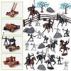 Medieval Knights Toys 110PCS Ancient Soldier Warriors Figures Toy Army