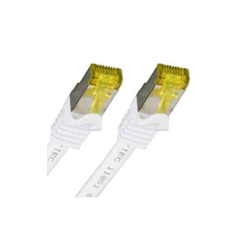 Cavo Patch Cat.7 Plug RJ45 6A S/FTP LSZH 2m Bianco