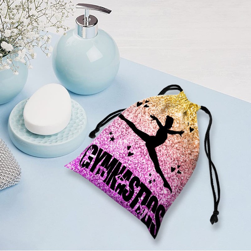LULYKINI Gymnastics Drawstring Grip Bags Small Drawstring Bag Waterproof Gym