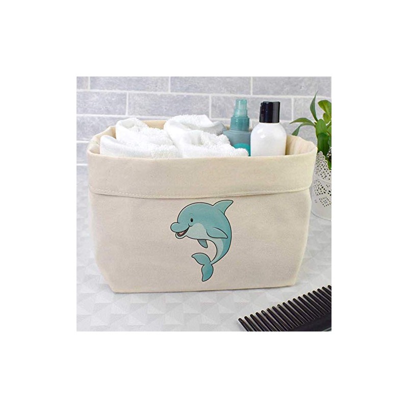 Large 'Dolphin' Canvas Organiser/Storage Bag (OR00011708)