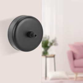 VIFER Retractable Washing Line Stainless Steel Extendable Laundry Drying String Line Clothesline for Home Hotel Laundry Drying (Black)