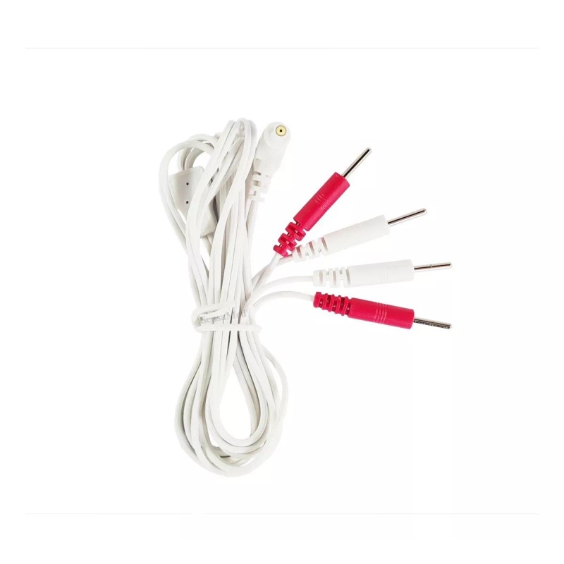 Sensamed Cable Electrodos Parches Pads Cola De Ratón 4 Salidas