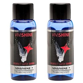 Vivishine 30ml 2 Pack Travel Size Latex Shiner - for Latex Clothing