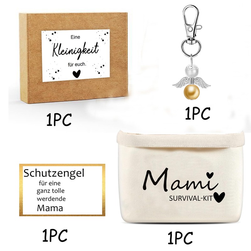 MKISHINE Mami Survival Kit Gift Box, Gift Set for Expecting