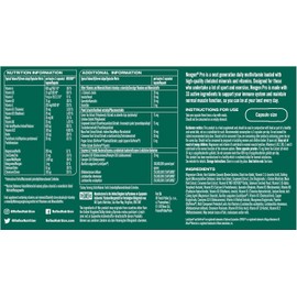 Reflex Nutrition Nexgen® Pro Multivitamins and Minerals for Immune Support (90 Caps) - For Active Lifestyles - Multi Mineral and Vitamins for Immune System - Vitamin D Magnesium Vitamin C Zinc