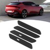 Car Exterior Side Door Handle Cover Trim Sticker Carbon Fiber