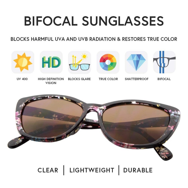 VITENZI - Gafas de sol bifocales para leer bajo el