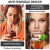 3pcs Reusable Glass Anti - Wrinkle Drinking Straws for Lip,