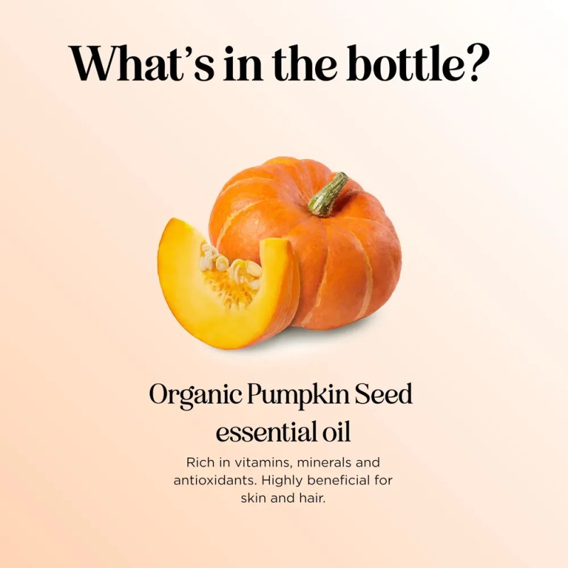 Aceite De Semilla De Calabaza Orgánico 100% Puro Para Cabell
