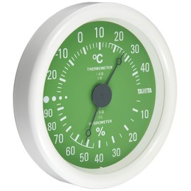タニタ 温湿度計 温度 湿度 アナログ グリーン TT-515 GR