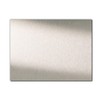 Aluminium Composite Plate Brushed Silver I 15 x 20 cm