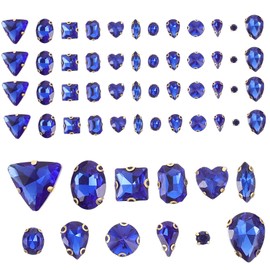 Operitacx DIY Accessories 130pcs Glass Claws Rhinestones Rhinestone Decor Craft Supplies