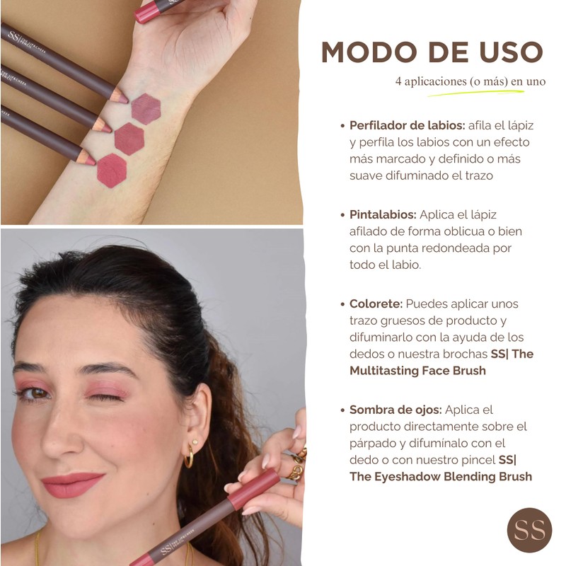 SS| Double S Beauty – The Lip&Cheek Pencil | Lipliner