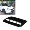 Hood Scoop Cover Universal for Automobile Modification Replacement RefurbishmentGlossy Black