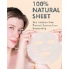 DERMAL - 10 Pcs. Brighten - Mascarillas faciales con Esencia