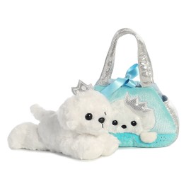 Aurora World Fancy Pals Pet Carrier, Peek-A-Boo Princess Puppy