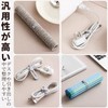 Orirya 結束バンド ケーブルバンド シリコン ケーブル 収納 便利グッズ シリコンバンド ケーブルクリップ 繰り返し