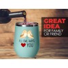 Bird Lover Red Edition Wine Tumbler 12oz - Short Penguin