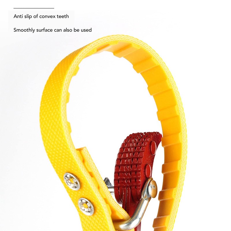 TOPINCN Strap Adjusted Wrenches ABS Leather Anti Skid Universal Filter