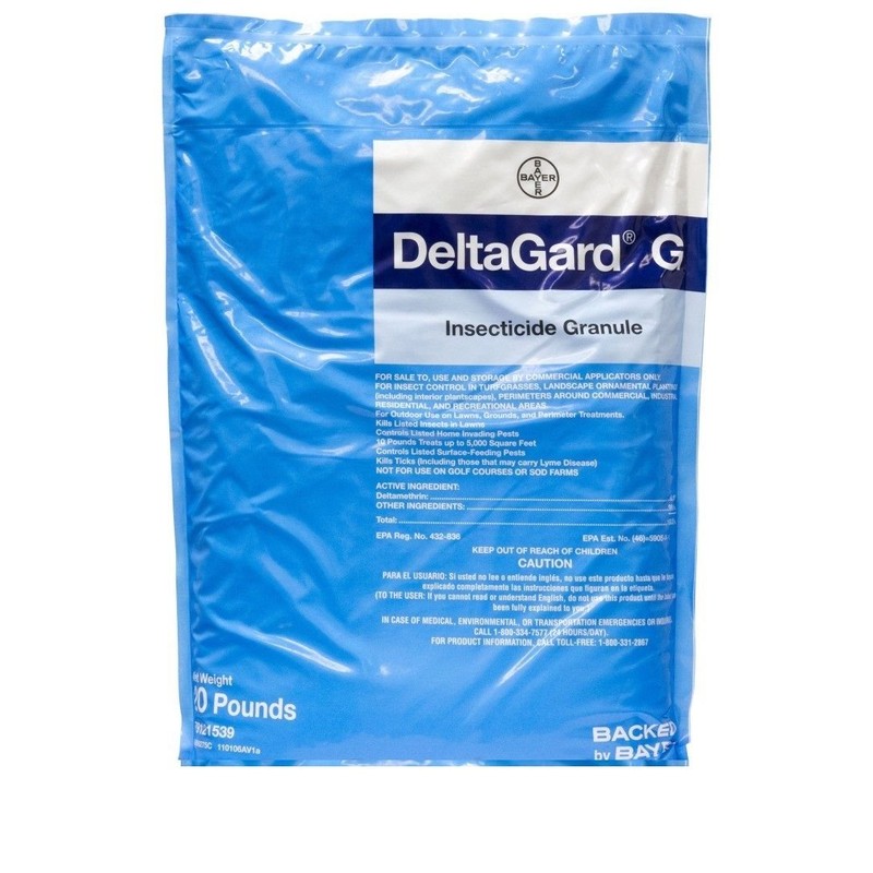 Deltagard Insecticide Granules - 20lb Bag for Long-Lasting Pest Control