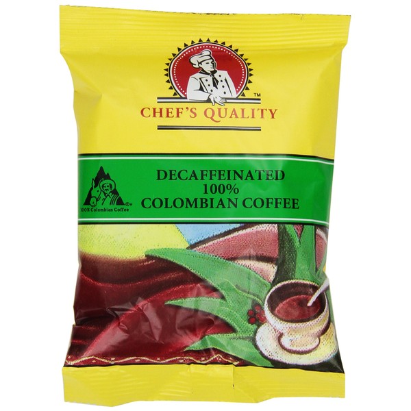 Chefs Quality Colombian Decaf Coffee, 84 Ounce