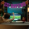 Go Ravens Banner - Ravens Football Party Decor, Football Game