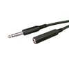 6.3mm Mono Extension Cord 1m (Male/Female)