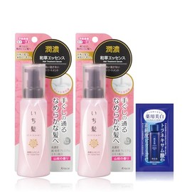 Ichikami Junnou Wazou Essence 100g×2 Set with a Gift | Rinse-off Free Treatment Hair Care Damage Care Repair