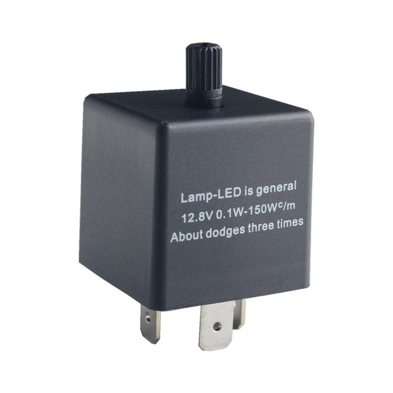 Dewhel 1 pc 3-Pin CF-13 CF13 EP34 Electronic Flasher Relay