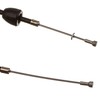MOTOFLEX Simson Schwalbe KR51/1 Bowden Cable Set Black from Model