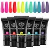 Modelones Polygel Neon with 6 Colours Nude White Pink Polygel