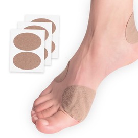 Moleskin for Feet, Moleskin Adhesive Pads, Moleskin Padding for Blisters, Shoes, Toes, Heel | Blister Prevention Tape Patch (5 Sheets - 10 Pieces Total)