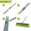 PHYEX Upgraded 18" Push Broom with Adjustable Long Handle, Total