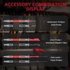 BINTA 27PCS Silicone Multimeter Test Leads Kit with Replaceable Gold-Plated