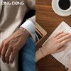 DING DONG Bracelet Bracelet Women's Bracelet Men's Chain Bracelet Silver