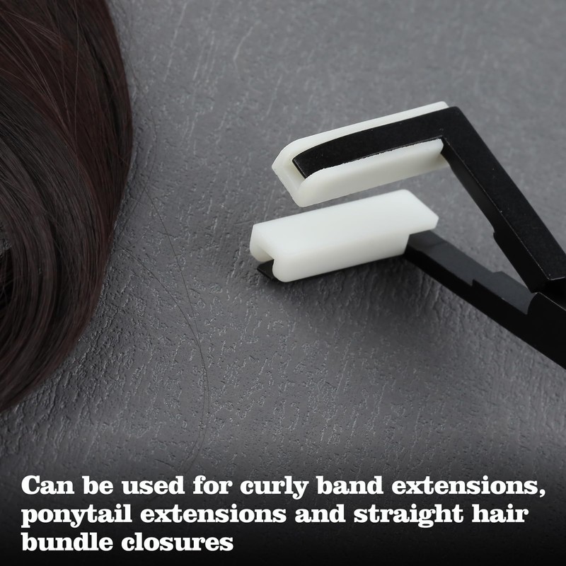 LEONTOOL Extensions Pliers Hair Sealing Pliers Hair Extension Pliers Flat
