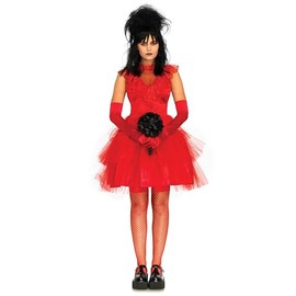 Leg Avenue Women's Beetle Bride Adult Costumes, Red, Small(UK 6-8)