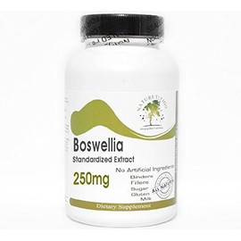 Boswellia Standardized Extract 250mg ~ 200 Capsules - No Additives ~ Naturetition Supplements