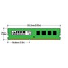 A-TECH 8GB DDR3 PC3-12800 DESKTOP Memory Module (240-pin DIMM, 1600MHz)