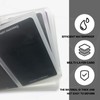 DEEZOMO Set of 2 Plastic Wallet Insert for Credit Card