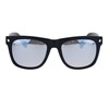 Polarized Lens Sunglasses Classic Square Frame Unisex Matte Black, Gray